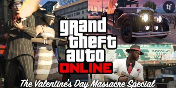 GTA 5 Online en mode années 30 pour la Saint Valentin