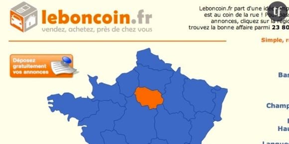 Vente en ligne: l’audience du site Leboncoin.fr dépasse celle d’eBay en France