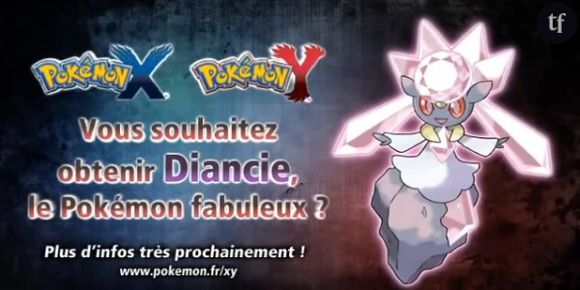 Pokemon X&Y sur 3DS : les statistiques de Diancie, nouveau légendaire