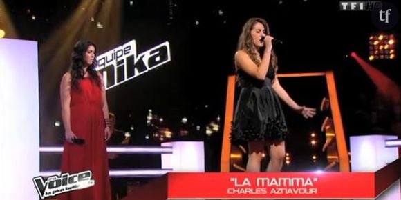 The Voice 2014 : Claudia Costa vs Marina D’Amico sur Aznavour (Vidéo)