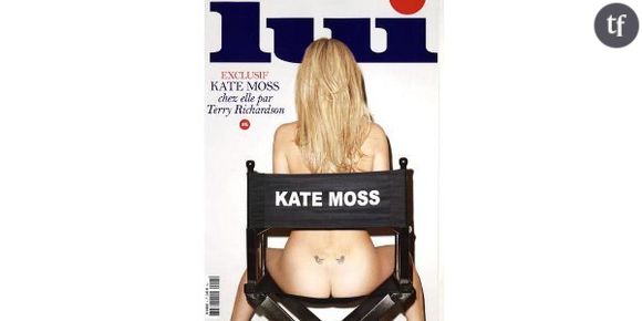 Kate Moss pose nue en couverture de "Lui" – photo