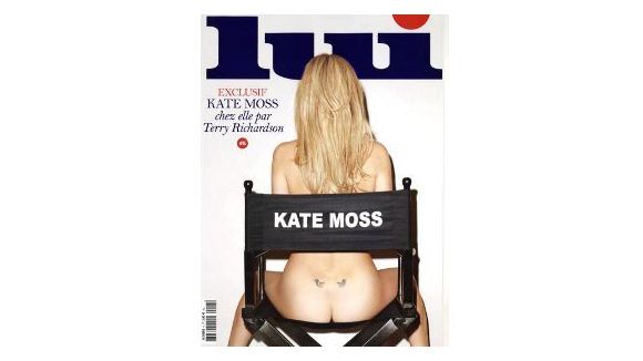 Kate Moss pose nue en couverture de "Lui" – photo