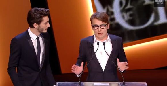 César 2014 : Pierre Niney et Lorant Deutsch dans un sketch de "Casting" hilarant - Vidéo