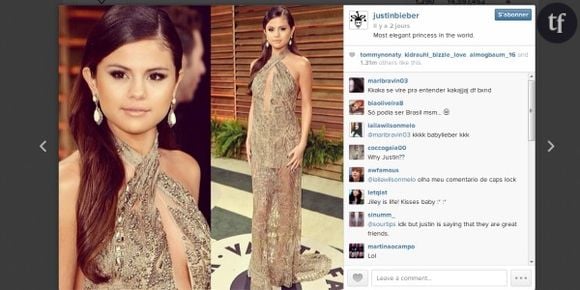 Selena Gomez : Justin Bieber tente de la reconquérir sur Instagram