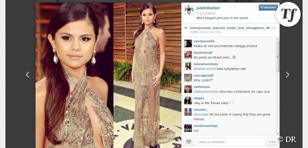 Selena Gomez : Justin Bieber tente de la reconquérir sur Instagram