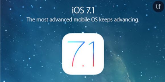 Apple propose iOS 7.1 au téléchargement