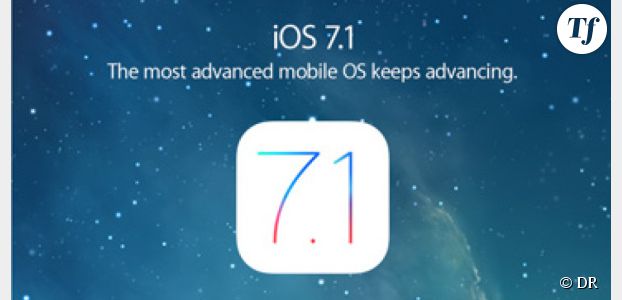 Apple propose iOS 7.1 au téléchargement
