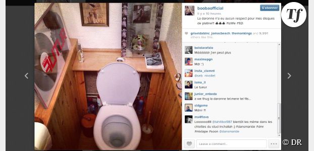 Booba : sa mère range ses disques de platine dans les toilettes 