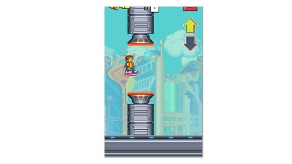 Flappy Bird en mode Retour vers le Futur 