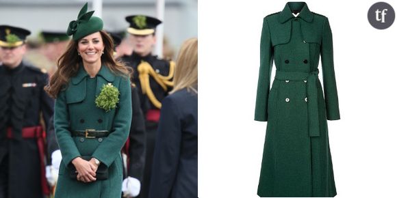 Kate Middleton : où acheter son manteau vert émeraude de la Saint-Patrick ?