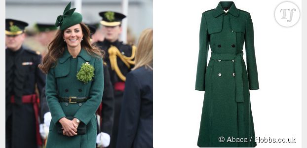 Kate Middleton : où acheter son manteau vert émeraude de la Saint-Patrick ?