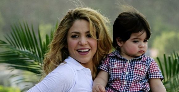 Shakira comblée par son fils Milan et son époux Gérard Piqué 