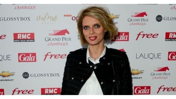 Sylvie Tellier maman d'une petite fille