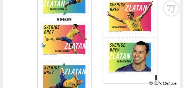 Zlatan ibrahimovich : où acheter les timbres à l'effigie du Suédois