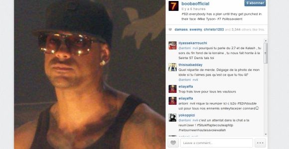 Booba en mode Mike Tyson contre Kaaris ?