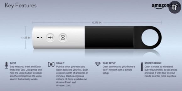 Amazon Dash : c'est quoi ce nouveau service ?