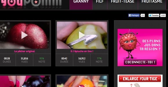 Oasis lance “Youpomm”: un “Youporn” version fruits