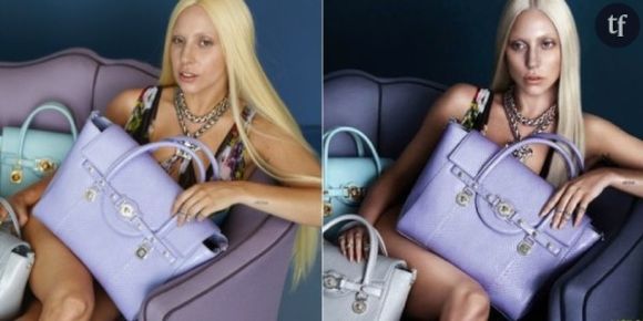 Lady Gaga : les photos non retouchées de sa campagne pour Versace