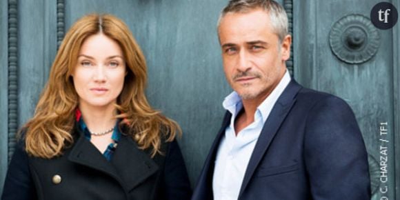 Marine Delterme (Alice Nevers) s'amuse avec Jean-Michel Tinivelli et George Clooney