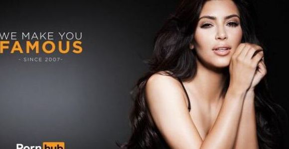 Pornhub : un buzz sexy avec Kim Kardashian