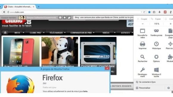 Firefox : une nouvelle interface pour le navigateur