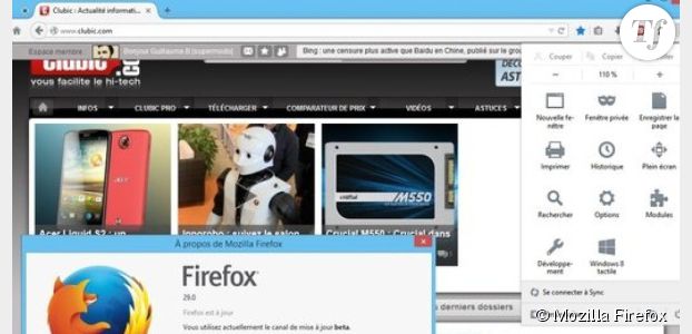 Firefox : une nouvelle interface pour le navigateur