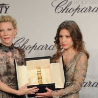 Festival de Cannes 2014 : Adèle Exarchopoulos reçoit le trophée Chopard