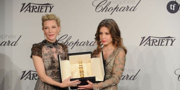 Festival de Cannes 2014 : Adèle Exarchopoulos reçoit le trophée Chopard