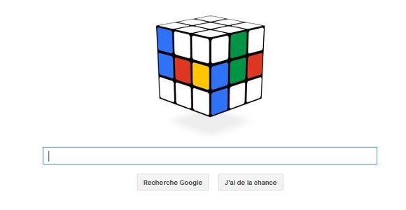 Rubik's Cube : Google fête ses 40 ans avec un doodle