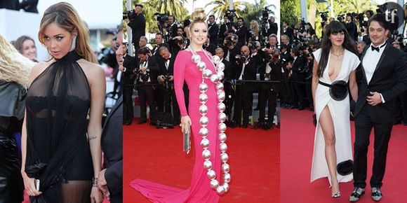 Cannes 2014 : la culotte d'Ayem, le sein de Nabilla et le too much assumé des plouquettes du red carpet