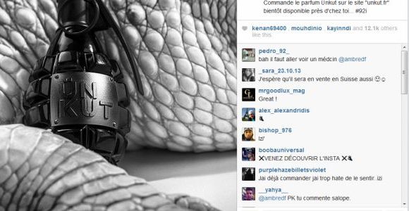 Booba dévoilé son parfum Ünkut explosif 