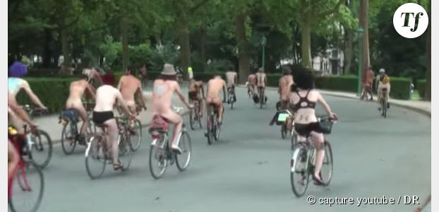 Belgique: une centaine de cyclistes nus, demandent plus de pistes cyclables