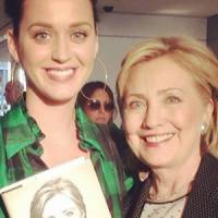 Katy Perry accorde son soutien à Hillary Clinton