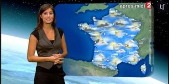 Tania Young devient miss météo sur France 2