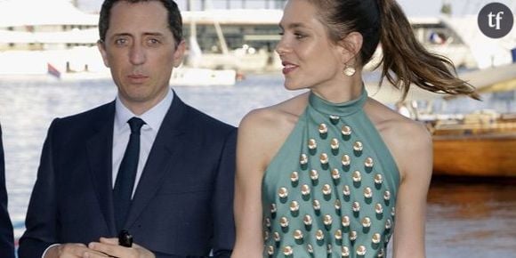 Noé, le fils de Gad Elmaleh et Anne Brochet, en photo dans Paris Match pour le baptême de Raphaël