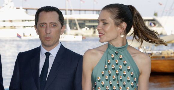 Gad Elmaleh et Charlotte Casiraghi baptisent Raphaël