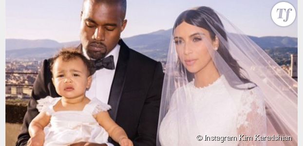 Kim Kardashian est folle de sa fille North