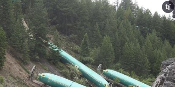 Etats-Unis: des Boeing 737 tombent dans une rivière après le déraillement d’un train