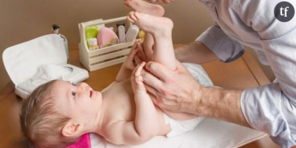 Parité : changer les bébés n'est plus réservé aux femmes à Orly