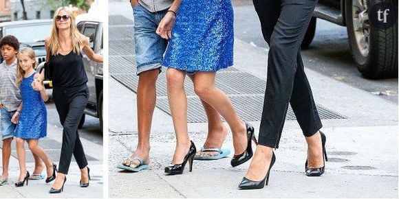 Heidi Klum accepte que sa fille de 11 ans porte des talons hauts : déraisonnable ou amusant ?