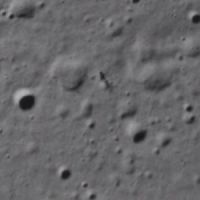 Une étrange silhouette repérée sur la Lune - en vidéo