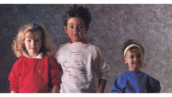 Apple avait lancé sa propre collection de vêtements dans les années 1980 !