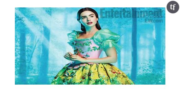 « Blanche-Neige » : première photo à croquer de Lily Collins en costume