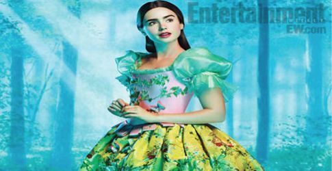 « Blanche-Neige » : première photo à croquer de Lily Collins en costume