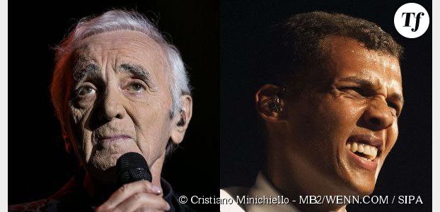 Charles Aznavour ferait bien un duo avec Stromae