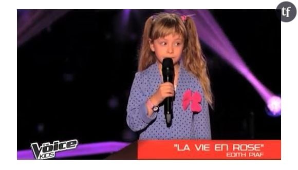 The Voice Kids : Gloria voudrait être chanteuse ou vétérinaire