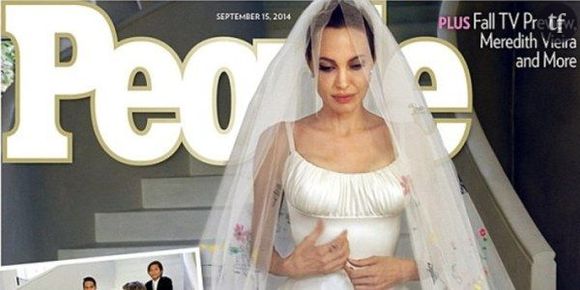 Brad Pitt et Angelina Jolie : les photos du mariage