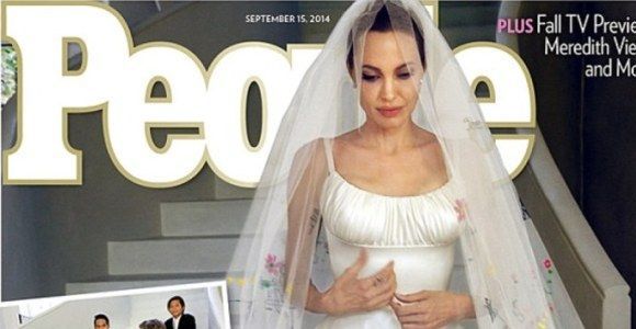 Brad Pitt et Angelina Jolie : les photos du mariage