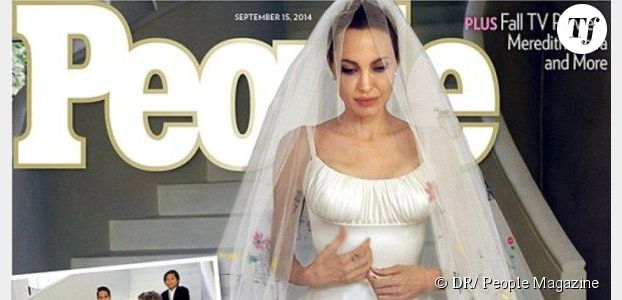 Brad Pitt et Angelina Jolie : les photos du mariage