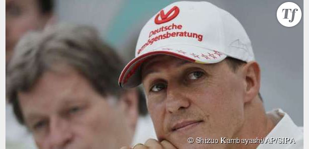 Michael Schumacher enfin de retour chez lui